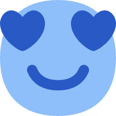 Smiley In Love Icon from Flex Flat Set