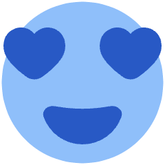 Smiley In Love Icon from Plump Flat Set
