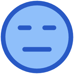 Smiley Indiferent Icon from Plump Duo Set