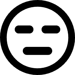 Smiley Indiferent Icon from Core Remix Set