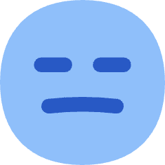 Smiley Indiferent Icon from Flex Flat Set