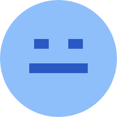 Smiley Indiferent Icon from Sharp Flat Set