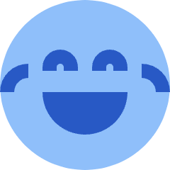 Smiley Laughing 1 Icon from Sharp Flat Set