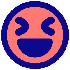 Smiley Laughing 2 Icon from Plump Pop Set