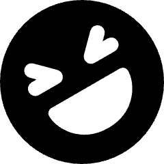 Smiley Laughing 3 Icon from Core Solid Set