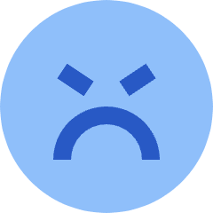 Smiley Mad Icon from Sharp Flat Set