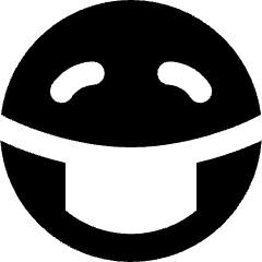 Smiley Mask Icon from Core Solid Set