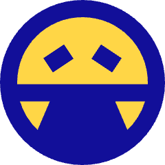 Smiley Mask Icon from Sharp Pop Set