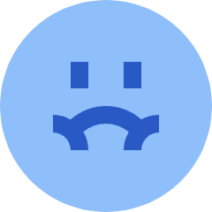 Smiley Nauseas Icon from Sharp Flat Set