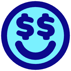 Smiley Rich Icon from Plump Pop Set