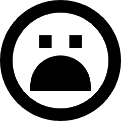 Smiley Sad Icon from Sharp Remix Set