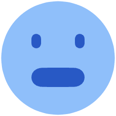 Smiley Scared Icon from Plump Flat Set