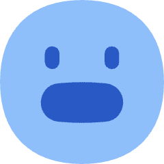 Smiley Scared Icon from Flex Flat Set