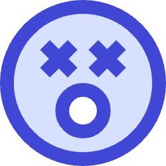 Smiley Shocked Icon from Sharp Duo Set