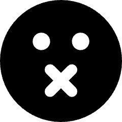 Smiley Silent Icon from Core Solid Set