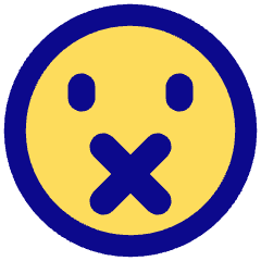 Smiley Silent Icon from Plump Pop Set