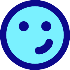 Smiley Smirk Icon from Core Pop Set