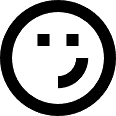 Smiley Smirk Icon from Sharp Remix Set