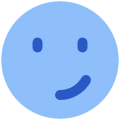 Smiley Smirk Icon from Plump Flat Set
