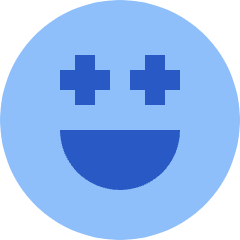 Smiley Sparks Icon from Sharp Flat Set