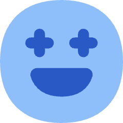 Smiley Sparks Icon from Flex Flat Set