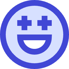 Smiley Sparks Icon from Sharp Duo Set