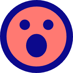 Smiley Surprised Icon from Core Pop Set