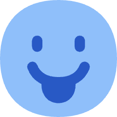 Smiley Tongue Out Icon from Flex Flat Set
