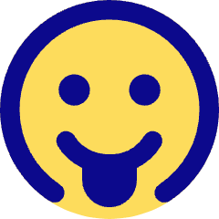 Smiley Tongue Out Icon from Core Pop Set