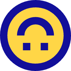 Smiley Upside Down Icon from Sharp Pop Set