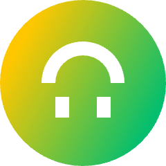 Smiley Upside Down Icon from Sharp Gradient Set