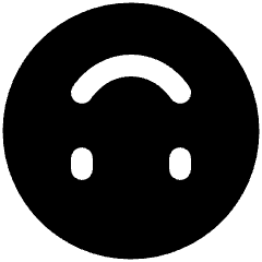 Smiley Upside Down Icon from Plump Solid Set