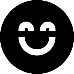 Smiley Very Happy 1 Icon from Sharp Solid Set