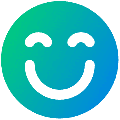 Smiley Very Happy 1 Icon from Plump Gradient Set