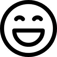 Smiley Very Happy 2 Icon from Core Line Set