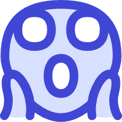 Smiley Very Shocked Icon from Flex Duo Set