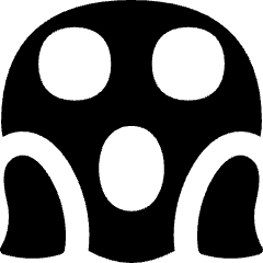 Smiley Very Shocked Icon from Flex Solid Set