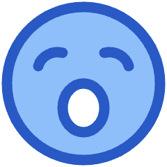Smiley Yawn Icon from Plump Duo Set