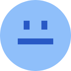 Straight Face Icon from Sharp Flat Set