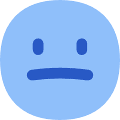 Straight Face Icon from Flex Flat Set