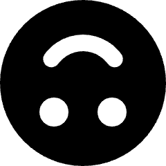 Upside Down Face Smiley Icon from Micro Solid Set