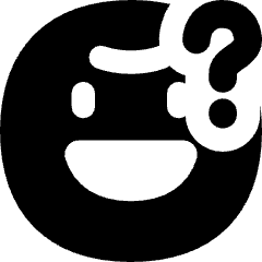 Wtf Smiley Icon from Flex Solid Set