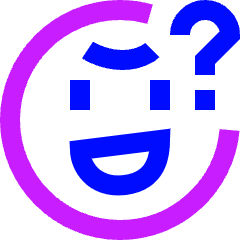 Wtf Smiley Icon from Sharp Neon Set