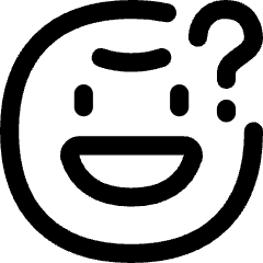 Wtf Smiley Icon from Flex Line Set