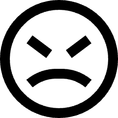 Emoji Angry Icon from Nova Line Set
