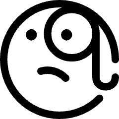 Emoji Face With Monocle Icon from Ultimate Regular Set