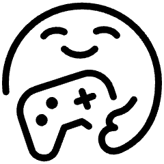 Emoji Gaming Lover Hug 1 Icon from Ultimate Light Set