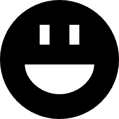 Emoji Grin Icon from Nova Solid Set