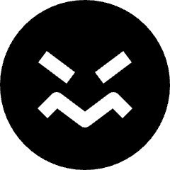 Emoji Rage Icon from Nova Solid Set
