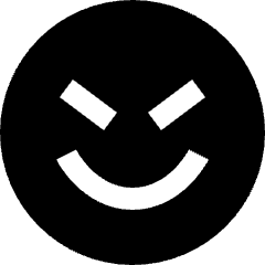 Emoji Smirk 2 Icon from Nova Solid Set